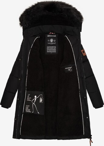 NAVAHOO Winter Coat 'Cosimaa' in Black