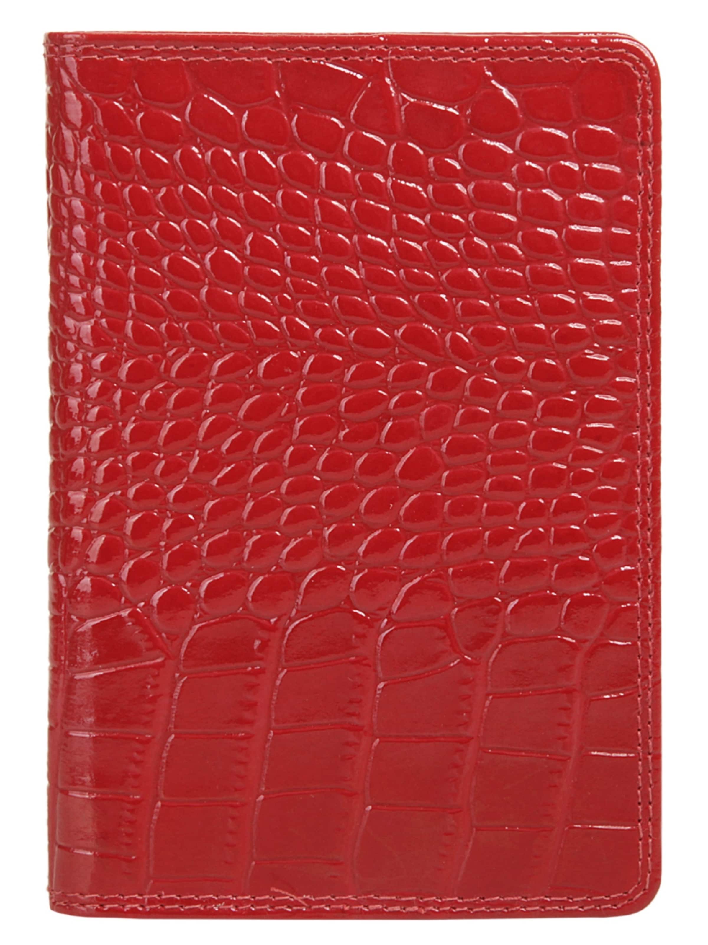 BODENSCHATZ Etui‌‌‌‌‌‌ in Rot: Vorderseite