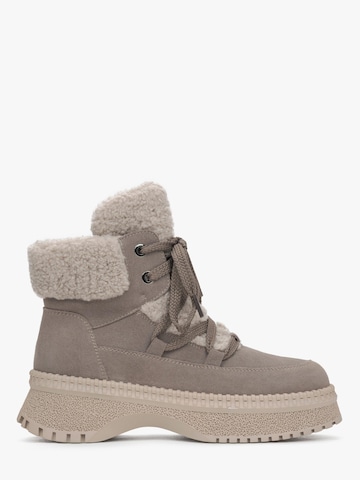 Estro Ankelstøvler '24-38' i grå: forside