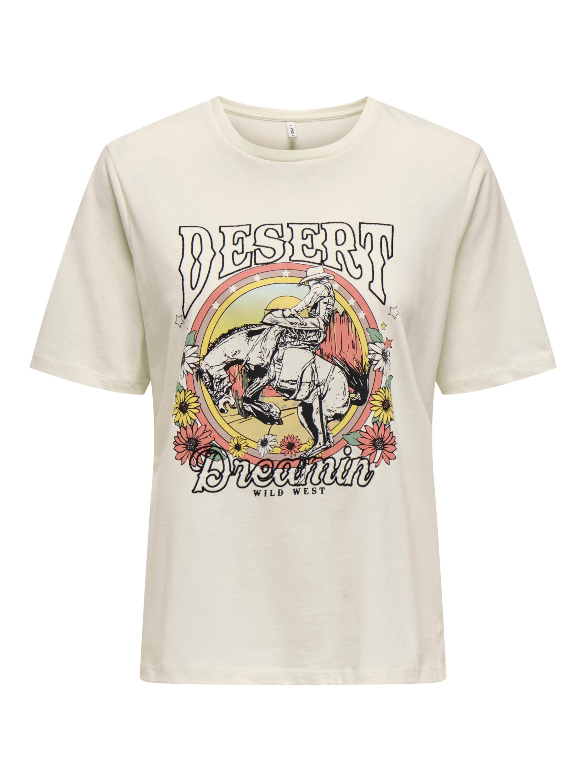 ONLY Shirt in XS in de kleur Crème, Productweergave