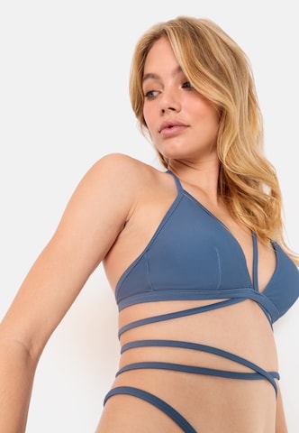 Triangolo Top per bikini di LSCN by LASCANA in blu