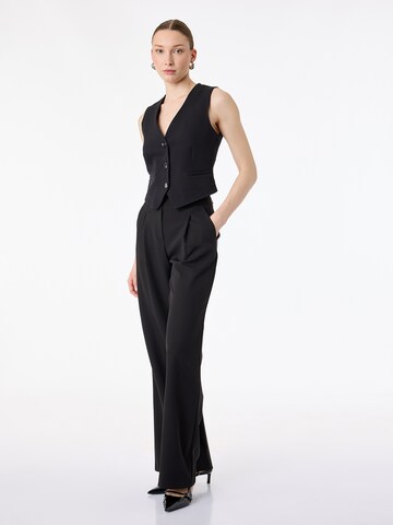 Koton Wide Leg Hose in Schwarz