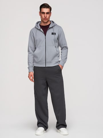 Ombre Sweat jacket in Grey