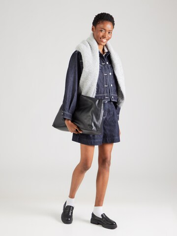 BOSS Демисезонная куртка в Синий