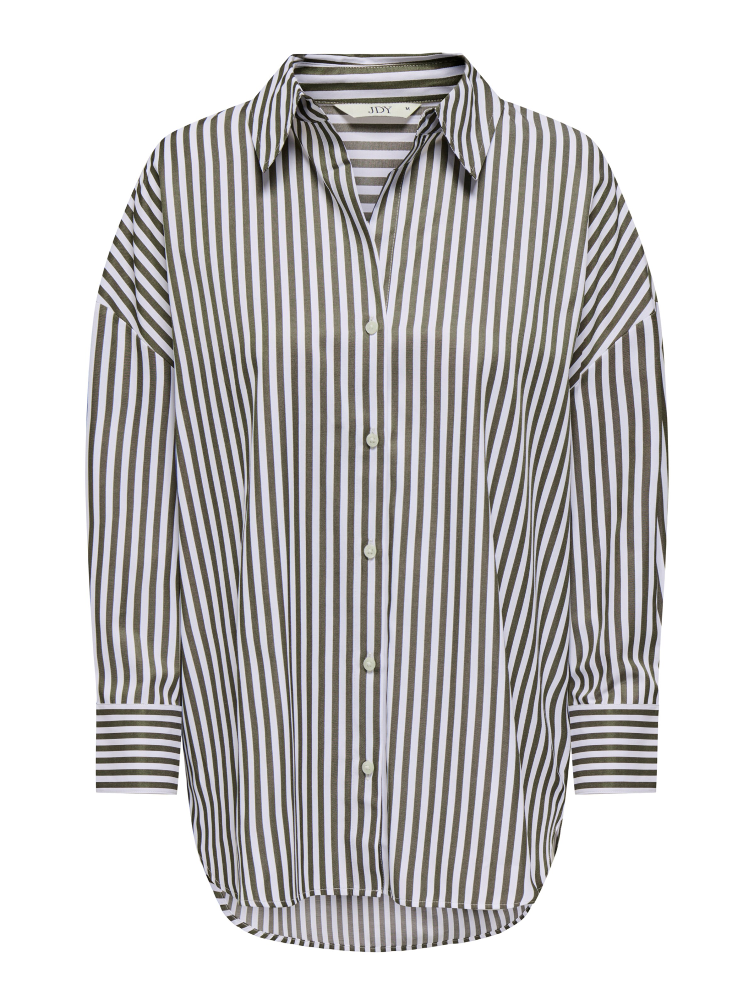 JDY Chemisier 'JDYVESPER' en XS en olive / blanc, Vue avec produit