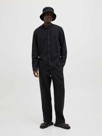 Slim fit Camicia 'JJESummer Band' di JACK & JONES in nero