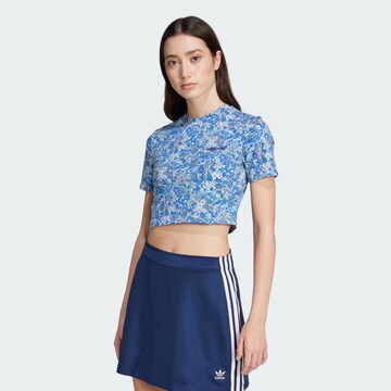 T-shirt 'Adidas Originals x Liberty London' ADIDAS ORIGINALS en bleu : devant