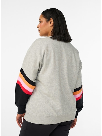 Felpa 'ANJI' di Active by Zizzi in grigio