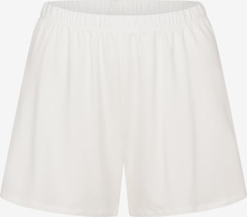 Erlich Textil Pyjamahose in Weiß: Vorderseite