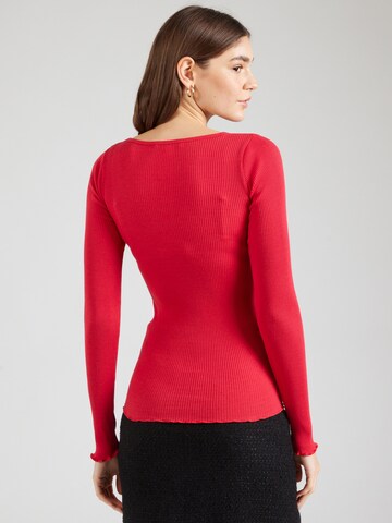 T-shirt 'Baybay' rosemunde en rouge