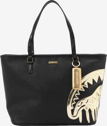 Cabas 'GOLD AND DANGEROUS' Sprayground en noir : devant