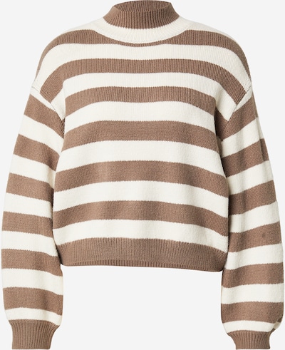 FRENCH CONNECTION Pulover 'LARISA' u boja devine dlake (camel) / prljavo bijela, Pregled proizvoda