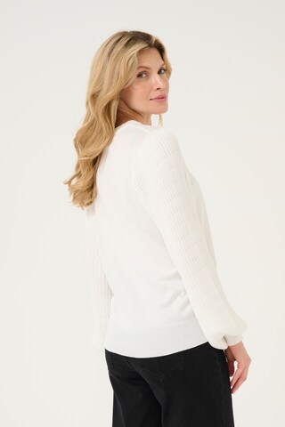 Kaffe Pullover 'Nanna' in Weiß