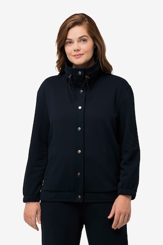 Ulla Popken - Chaqueta de entretiempo en azul: frente