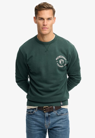 Superdry & Co Sweatshirt in Green: front