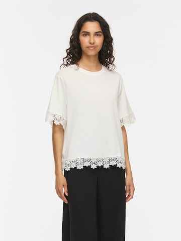 VILA - Camiseta 'VIVora' en blanco: frente
