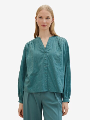 TOM TAILOR Blouse in Groen