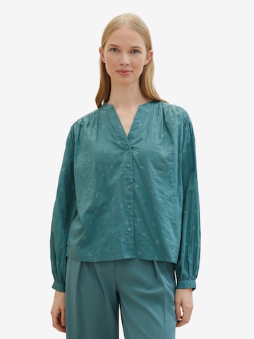 TOM TAILOR Blouse in Green