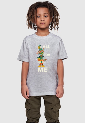 T-Shirt 'Mickey Mouse - Presents All For Me' ABSOLUTE CULT en gris : devant
