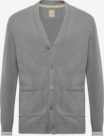 Boggi Milano Knit cardigan in Grey: front