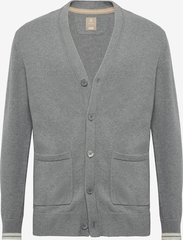 Boggi Milano Knit cardigan in Grey: front