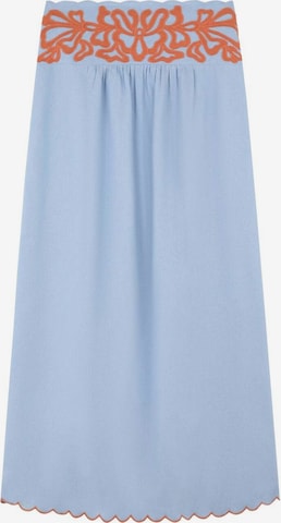 Scalpers Spódnica 'Dau' w kolorze niebieski: przód