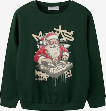 Felpa di NAME IT in verde: frontale