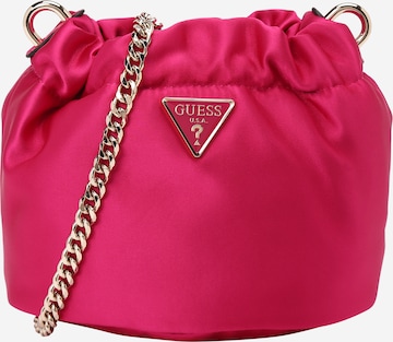 GUESS حقيبة تقليدية 'VELINA' بلون أحمر: الأمام