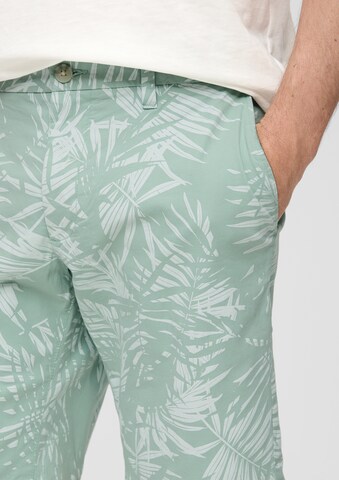 Coupe slim Pantalon s.Oliver en vert