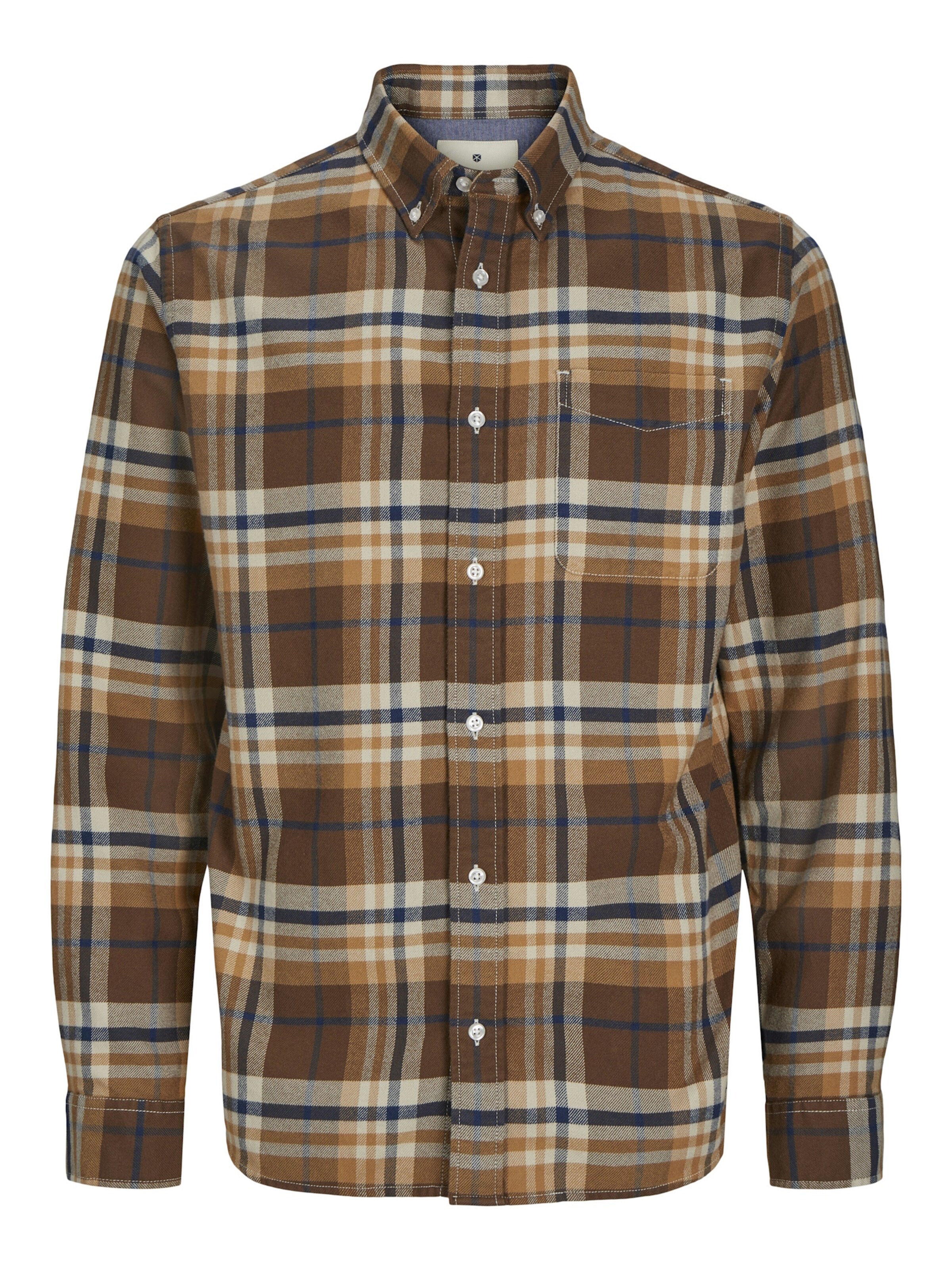 JACK & JONES Comfort fit Button Up Shirt 'Norris' in Mixed colors