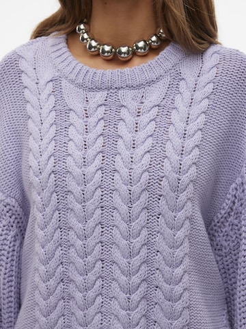VERO MODA Pullover 'SVEACABLE ' i lilla