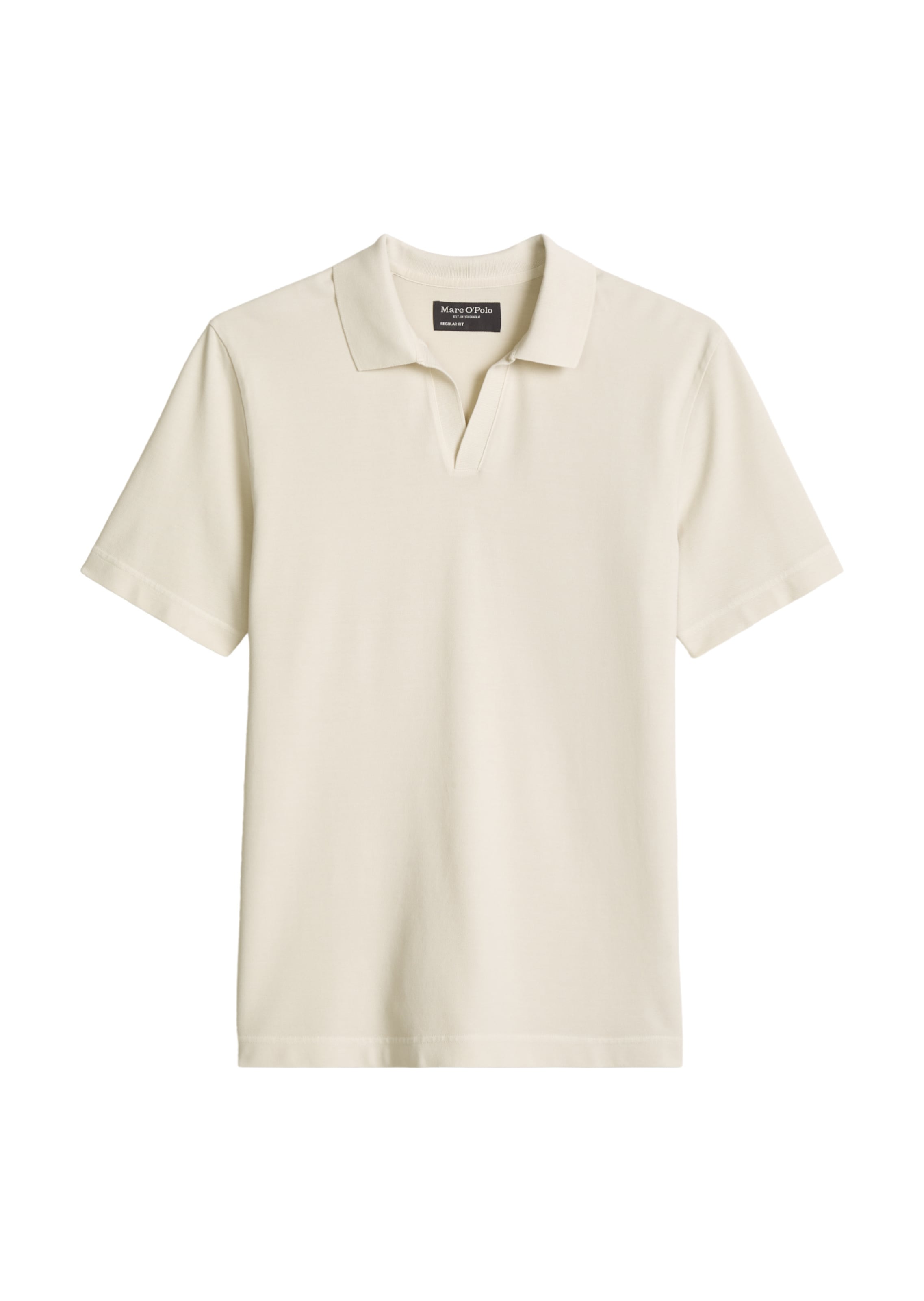 T-Shirt Marc O'Polo en beige : devant