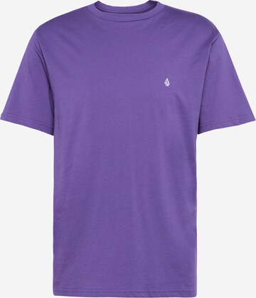 Volcom - Camisa 'STONE BLANKS' em roxo: frente