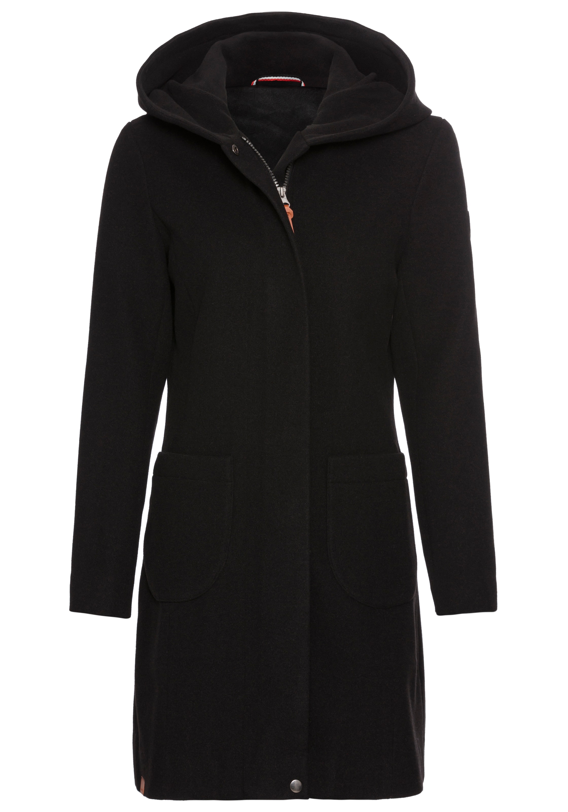 KangaROOS Wintermantel in Schwarz: Vorderseite