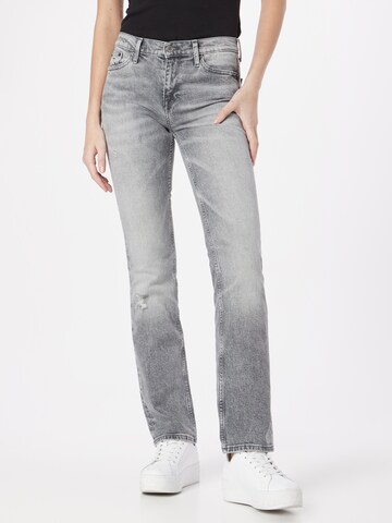 Tommy Jeans Bootcut Jeans 'MADDIE' in Grijs: voorkant