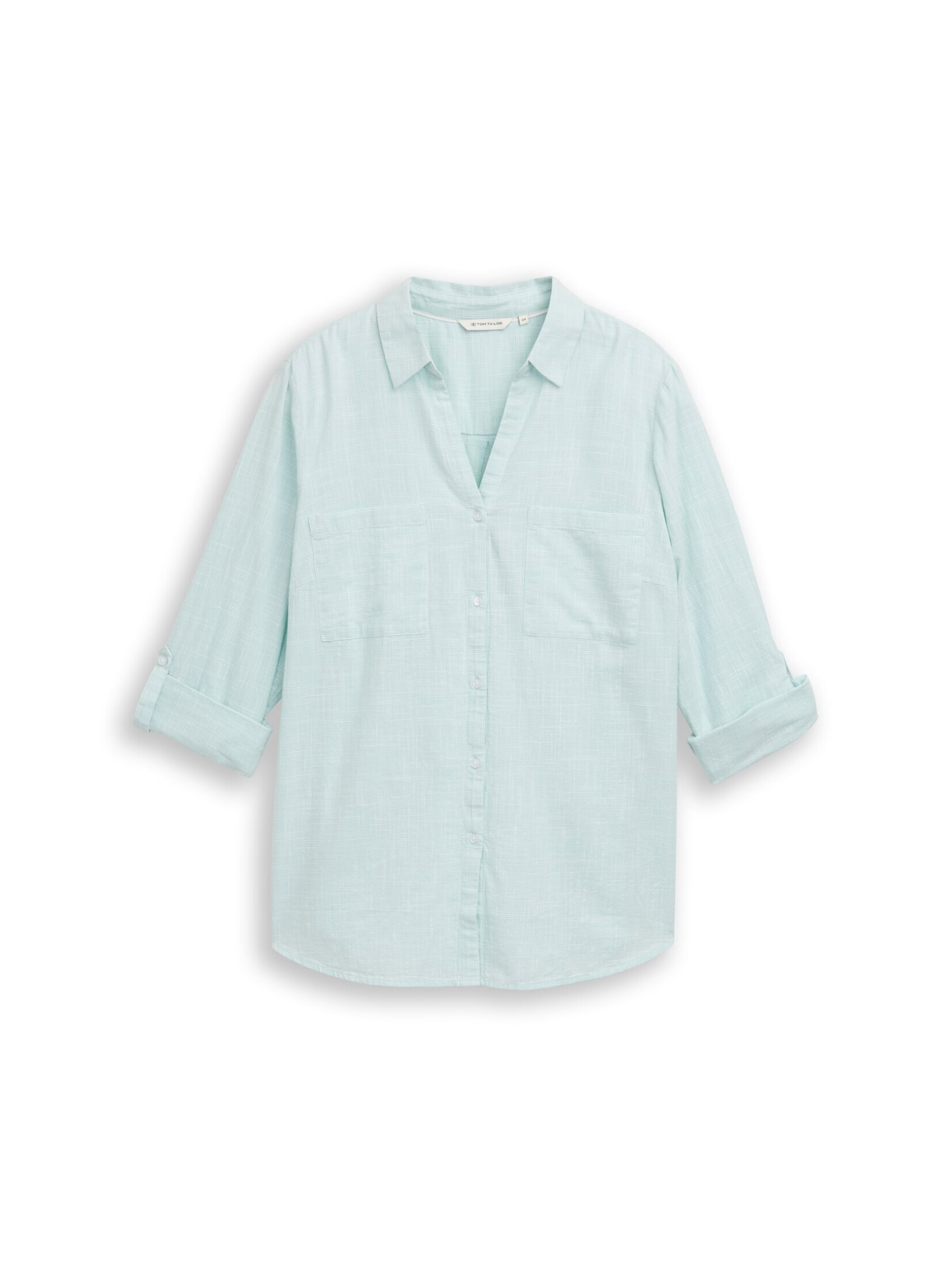 Tom Tailor Women + Blouse in Blauw: voorkant