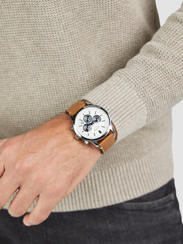 s.Oliver Analoog horloge in Bruin