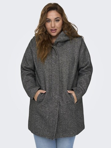 Manteau mi-saison 'Sedona' ONLY Carmakoma en gris