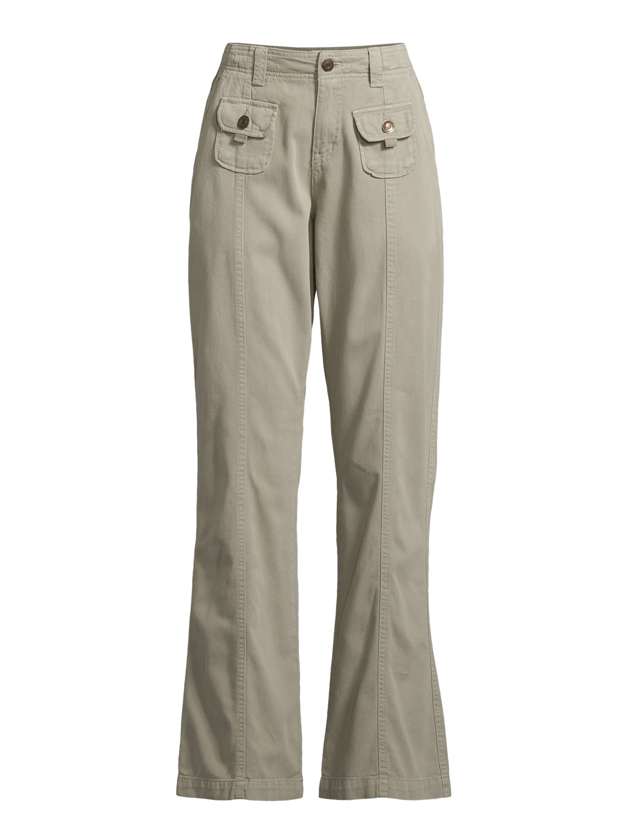 AÉROPOSTALE Flared Παντελόνι σε πράσινο: μπροστά