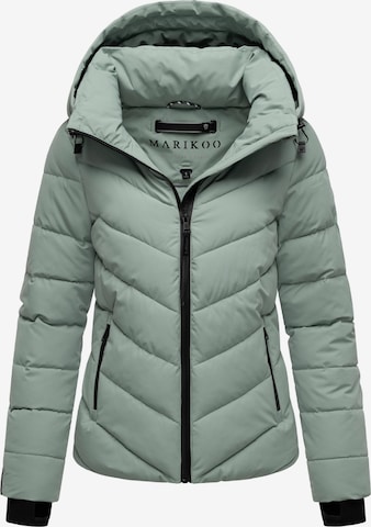 MARIKOO Зимняя куртка в Зеленый: спереди