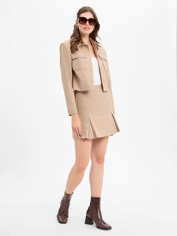HUGO Tussenjas 'Alero' in Beige: voorkant