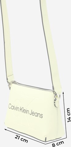 Calvin Klein Jeans Taška cez rameno - Žltá