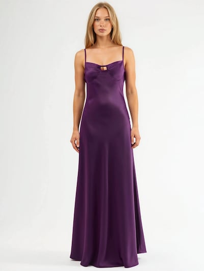 Hiccup Avondjurk in de kleur Donkerlila, Productweergave