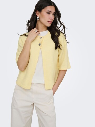 JDY Cardigan 'JDYSUPER' i gul