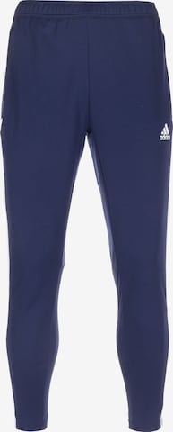 ADIDAS PERFORMANCE Tapered Workout Pants 'Condivo 22' in Blue: front