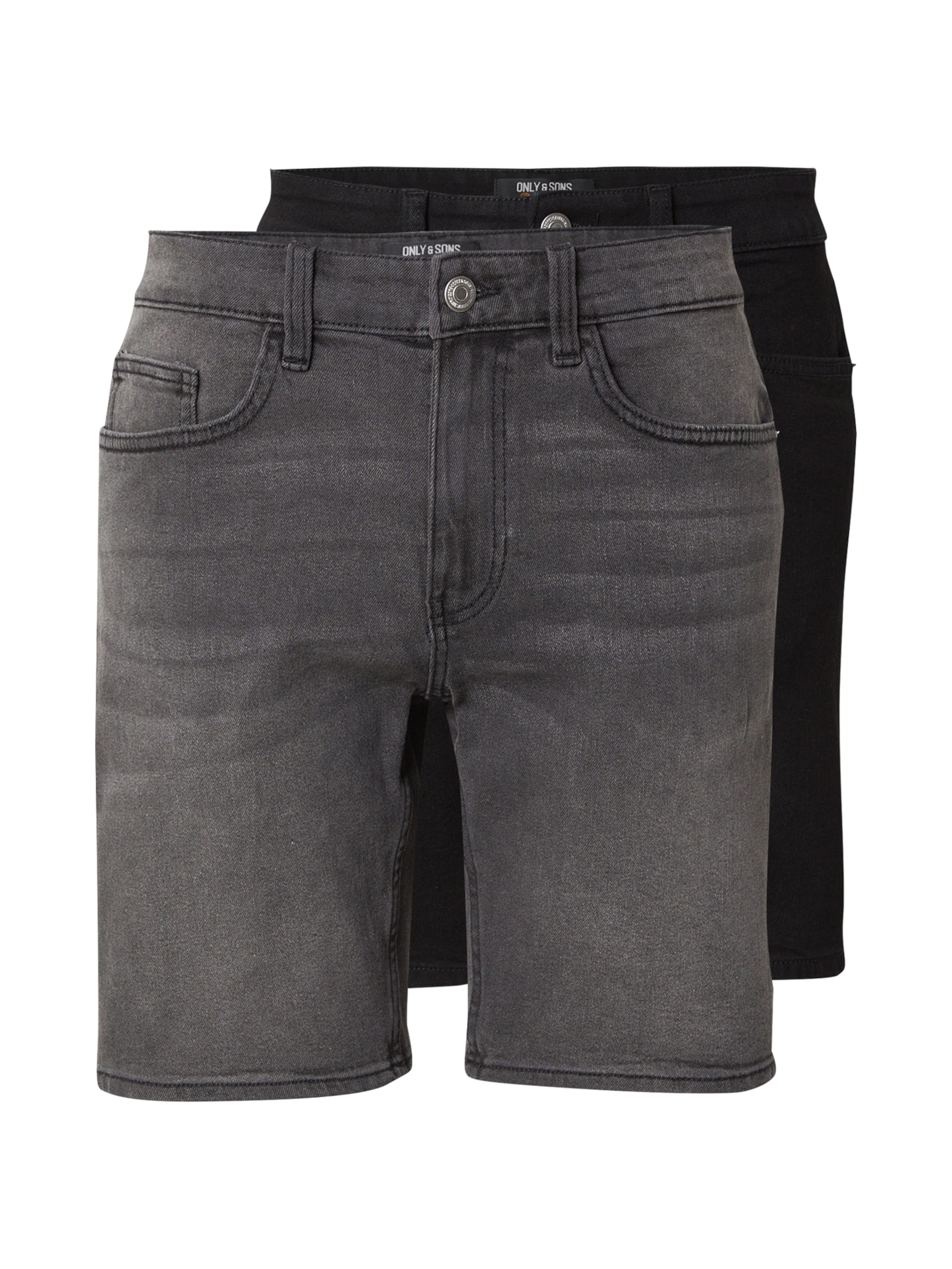 Only & Sons regular Τζιν 'ONSWEFT' σε γκρι: μπροστά