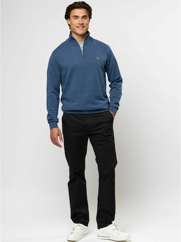 Pull-over 'Brison' U.S. POLO ASSN. en bleu