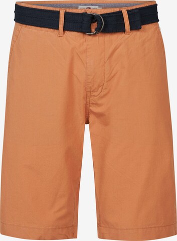 Petrol Industries Regular Chino Pants in Orange: front