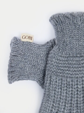 GOBI Cashmere Kurzfingerhandschuhe 'Rib-Knit Cashmere Gloves'‌ in Grau