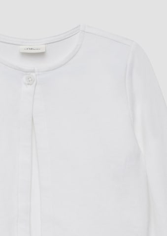 s.Oliver Gebreid vest in Wit